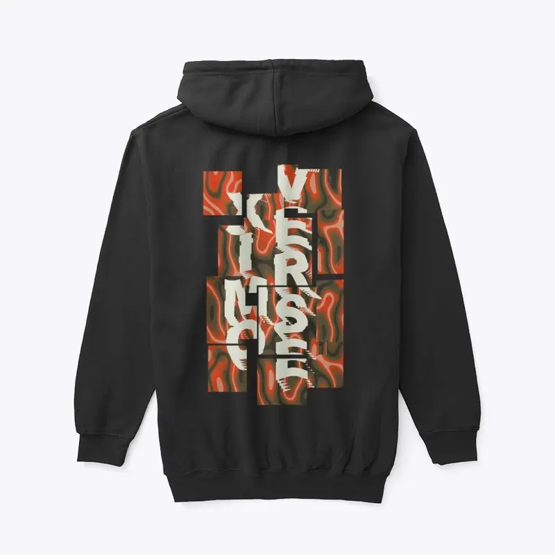 XIMOVERSE Hoodie "RED FLAME"