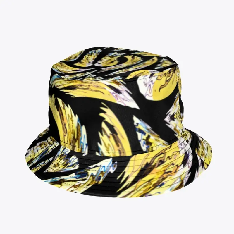 XIMOVERSE "Retro-Gold" Bucket Hat