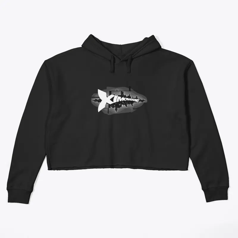 XIMOVERSE Logo Crop Hoodie