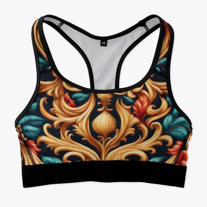 XIMOVERSE "Royal Grounds" Sports Bra